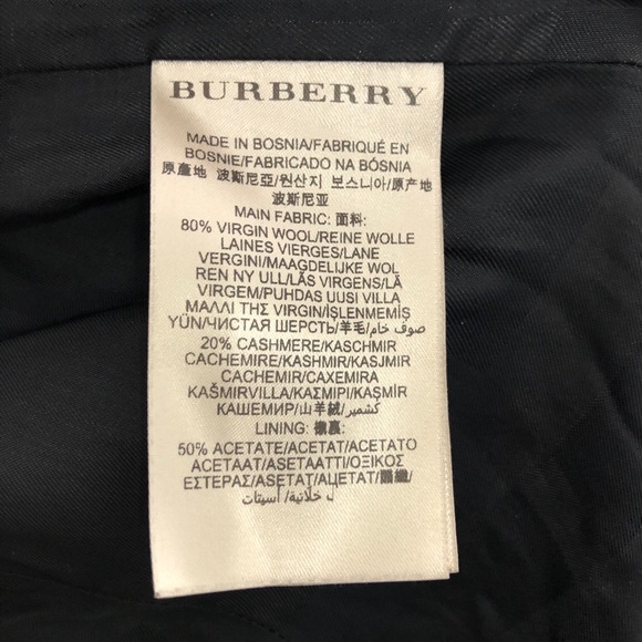 Burberry Prorsum The Kensington Wool Trench Coat